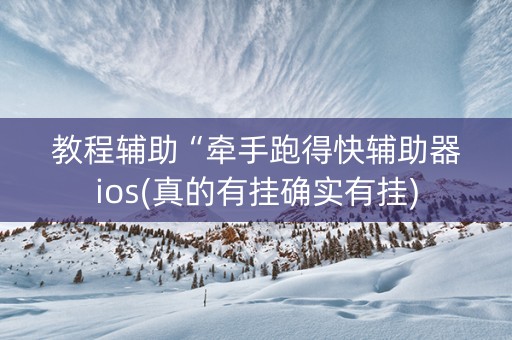 教程辅助“牵手跑得快辅助器ios(真的有挂确实有挂)