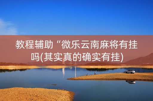 教程辅助“微乐云南麻将有挂吗(其实真的确实有挂)