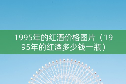 1995年的红酒价格图片（1995年的红酒多少钱一瓶）