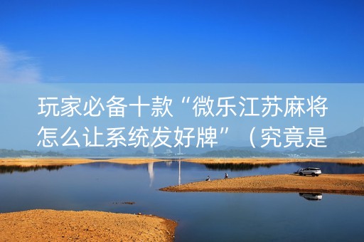 玩家必备十款“微乐江苏麻将怎么让系统发好牌”（究竟是不是有挂)