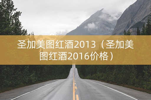 圣加美图红酒2013（圣加美图红酒2016价格）