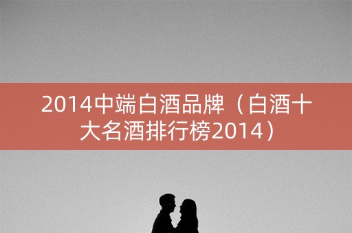 2014中端白酒品牌（白酒十大名酒排行榜2014）