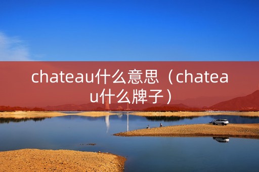 chateau什么意思（chateau什么牌子）