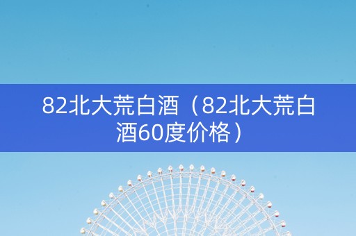 82北大荒白酒（82北大荒白酒60度价格）