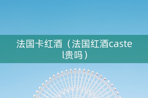 法国卡红酒（法国红酒castel贵吗）